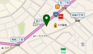ホダカ知立店の地図画像