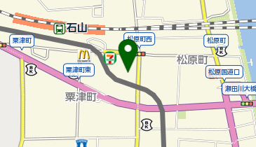 テンパイ大津石山店の地図画像