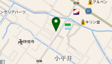 いしだ動物病院の地図画像