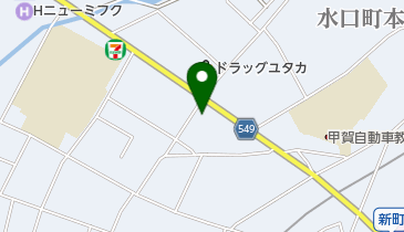 熊木仏壇店水口店の地図画像