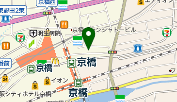 株式会社日本旅行 TiS京橋支店の地図画像