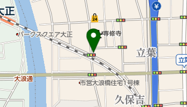 立葉連合集会所の地図画像