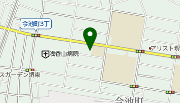 浅香山グリーン薬局の地図画像