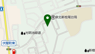 ファミリーハウジングの地図画像