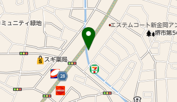 酒のABC なかもず店の地図画像