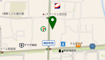 ティエム薬局蔵前店の地図画像