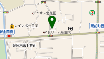 たけうち理容の地図画像