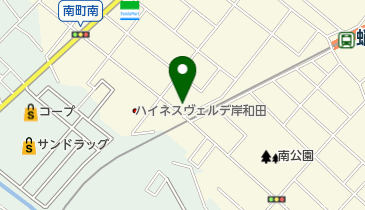 愛電機の地図画像