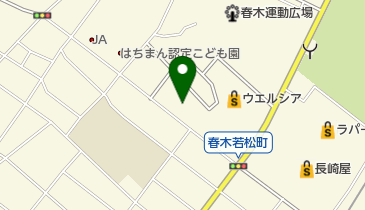 こばやし整骨院の地図画像