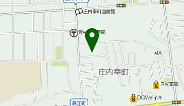 A豊中市受付の地図画像