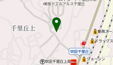 読売センター千里丘の地図画像
