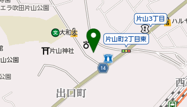 眼鏡市場 吹田佐井寺店の地図画像