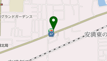 安満米穀店の地図画像