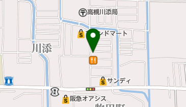 ABC薬局 川添店の地図画像