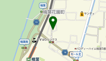 あおい薬局くずは店の地図画像