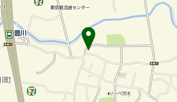 北摂建機の地図画像
