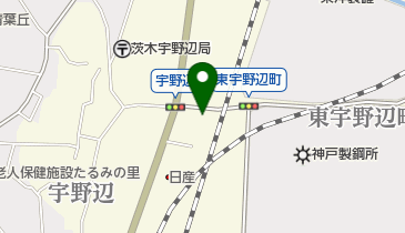 バニーファミリー大阪の地図画像