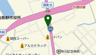 じょう整骨院の地図画像