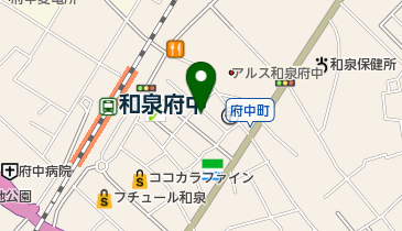 コシモ化粧品の地図画像