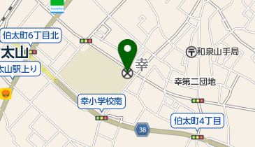 和泉市消防署 旭出張所の地図画像