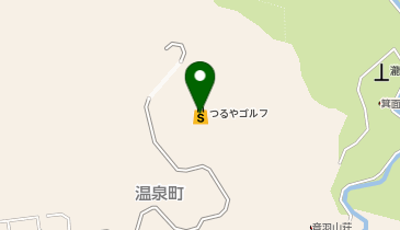 つるやゴルフセンター箕面の地図画像
