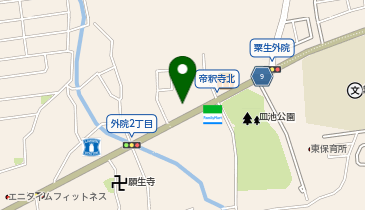 BCオートベースの地図画像