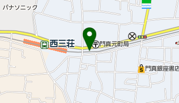 ティオ(TIO)ダンススタジオ西三荘校の地図画像