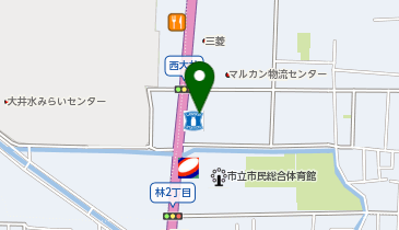 プロショップユゲ藤井寺店の地図画像