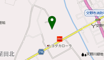 カーショップコブラの地図画像
