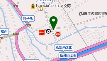 オーク興産株式会社の地図画像