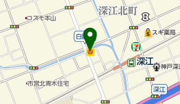 命門堂薬局の地図画像