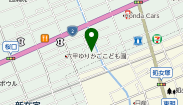 祥林院の地図画像