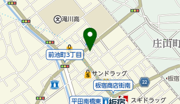 アトリエナナの地図画像