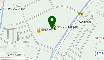 ジャストカーテン神戸垂水店の地図画像