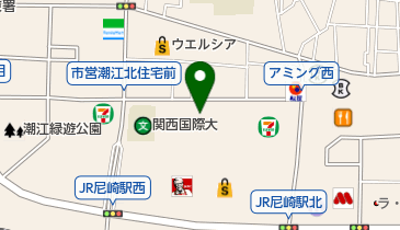 TAYA尼崎店の地図画像