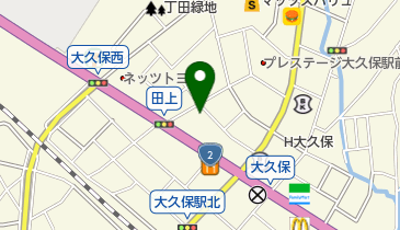 アミティーイングリッシュスクール大久保校の地図画像