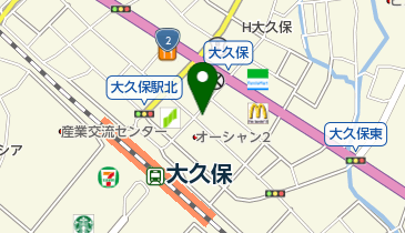 バレエスタジオアンジュ向山陽子バレエスクールの地図画像