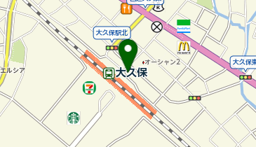 骨格プロポーションたつじろうの地図画像