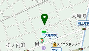 オレンジ薬局芦屋大原店の地図画像