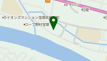 美容室れいこの地図画像