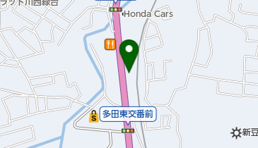 ナカオートの地図画像