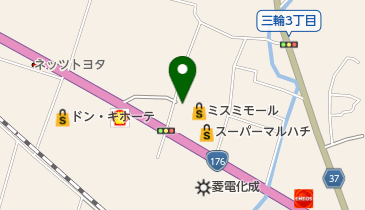 ホームドライ ミスミモール店の地図画像