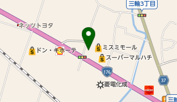 プラージュ美容三田店の地図画像