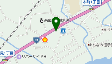 プルミエール五條店の地図画像
