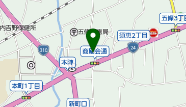 永井呉服店の地図画像