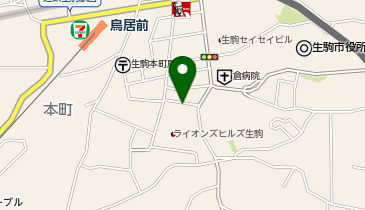 杉本園芸の地図画像