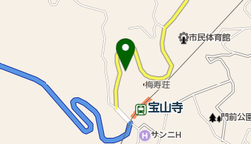 スローライフ生駒鍼灸整骨院の地図画像