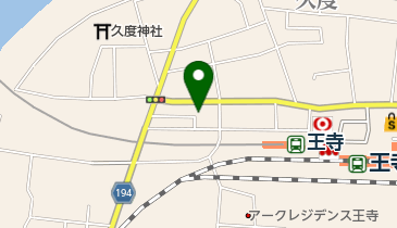 西川ふとん店の地図画像