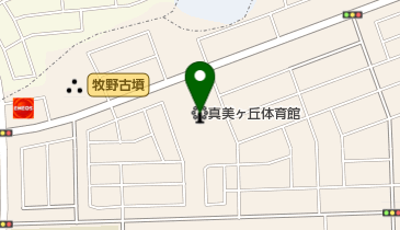 広陵町立 真美ヶ丘体育館の地図画像