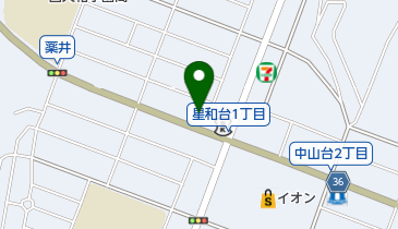 星和台薬局の地図画像